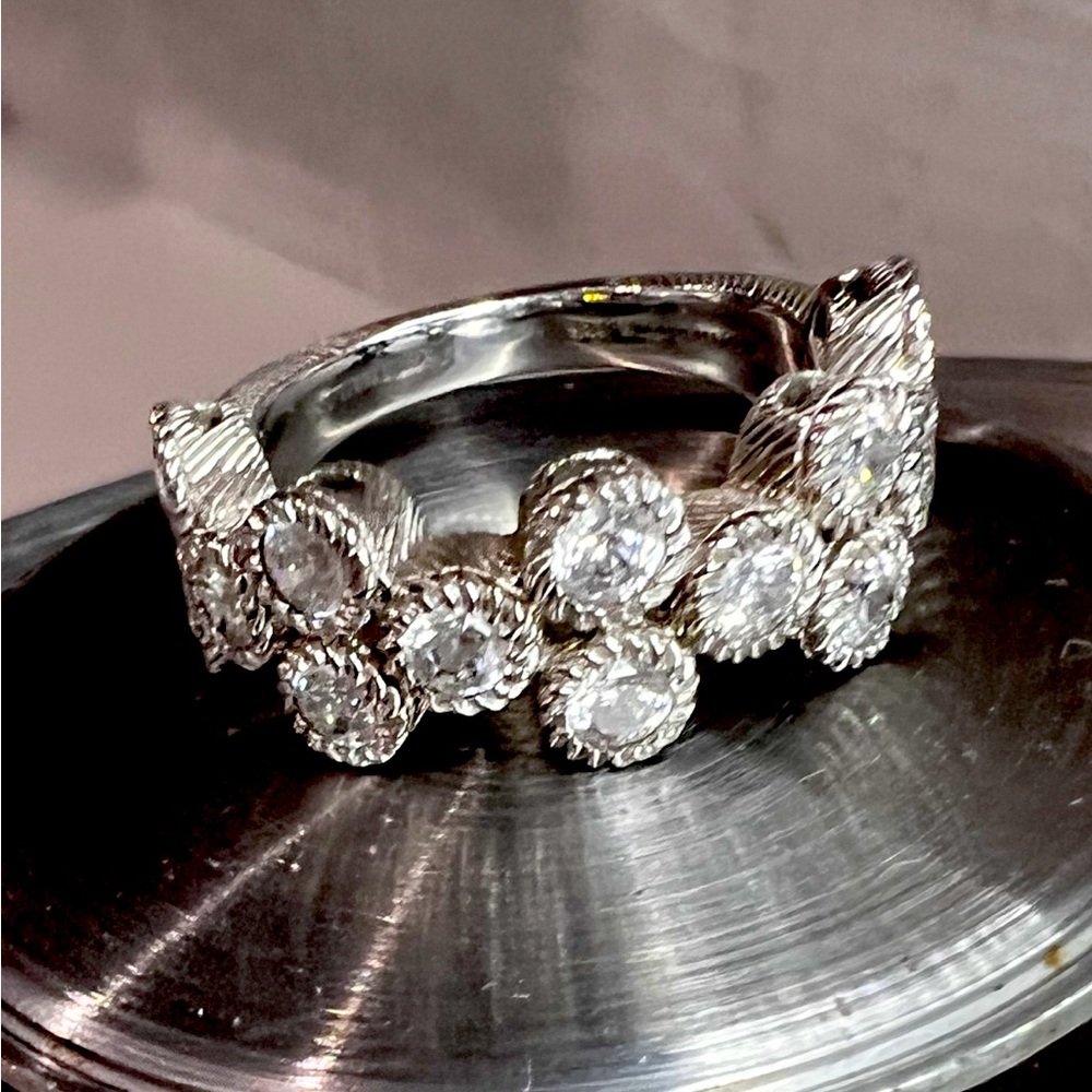 JUDITH RIPKA  SIZE 7 RING - Picture 2 of 11